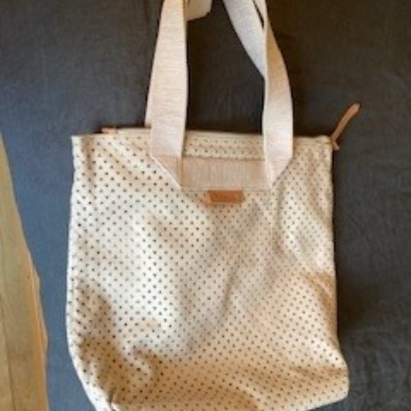NWT Bibashops Webag Leather Tote Bag in Soft Pink/Blush OS Weather Resistant - Picture 2 of 5